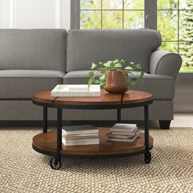 Laurel Foundry Modern Farmhouse Carolyn Solid Wood Top Coffee Table Reviews Wayfair